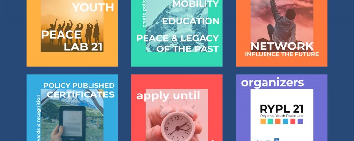 Laboratori rajonal i paqes për të rinjtë 2021 – Hap konkursin për aplikime
